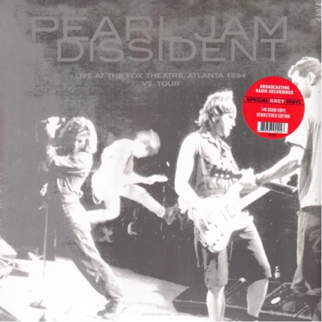 PEARL JAM - DISSIDENT: LIVE AT THE FOX THEATRE 1994 (1LP) - LIMITED GREY VINYL EDITION
