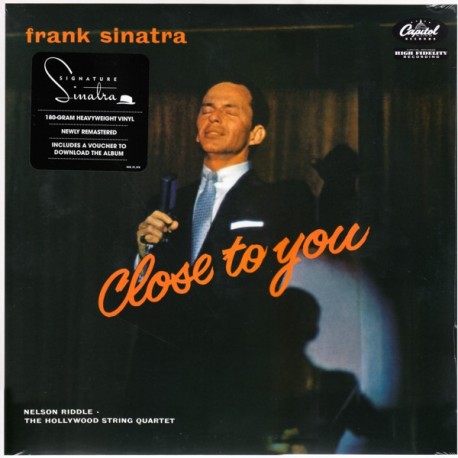 SINATRA, FRANK - CLOSE TO YOU (1LP+MP3 DOWNLOAD) - 180 GRAM PRESSING 