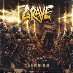 GRAVE - BACK FROM THE GRAVE (1LP) - RED VINYL