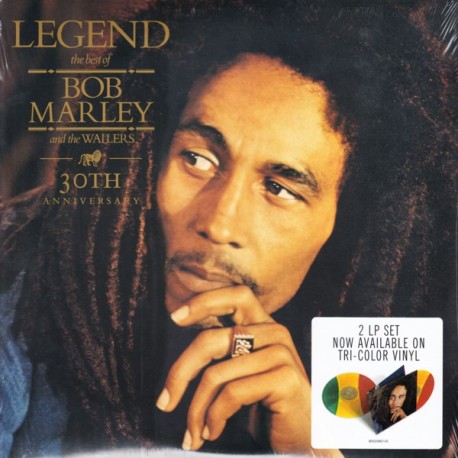 MARLEY, BOB & THE WAILERS - LEGEND - THE BEST OF: 30TH ANNIVERSARY EDITION (2LP) - LIMITED TRI-COLOR 180GRAM - USA