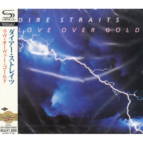 DIRE STRAITS - LOVE OVER GOLD (1SHM-CD) - WYDANIE JAPOŃSKIE
