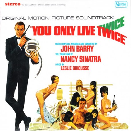 JAMES BOND: YOU ONLY LIVE TWICE [ŻYJE SIĘ TYLKO DWA RAZY] (1LP) - JOHN BARRY - 2015 - WYDANIE AMERYKAŃSKIE