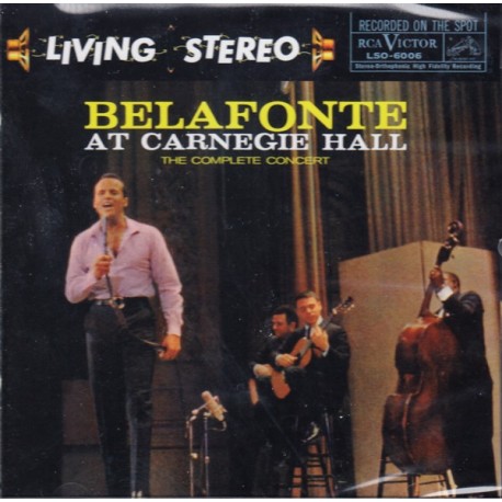 BELAFONTE, HARRY - AT CARNEGIE HALL: THE COMPLETE CONCERT (SACD+CD) - ANALOGUE PRODUCTIONS - WYDANIE AMERYKAŃSKIE