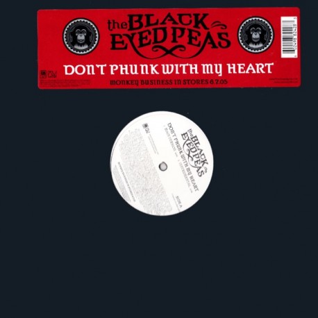 BLACK EYED PEAS, THE - DON'T PHUNK WITH MY HEART (1x12" SINGLE) - WYDANIE AMERYKAŃSKIE