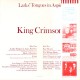 KING CRIMSON - LARKS' TONGUES IN ASPIC (1LP) - 200 GRAM PRESSING - WYDANIE JAPOŃSKIE