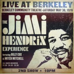 HENDRIX, JIMI - LIVE AT BERKELEY (2 LP) - 180 GRAM PRESSING - WYDANIE AMERYKAŃSKIE