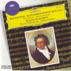 BEETHOVEN, LUDWIG VAN - PIANO CONCERTOS NOS. 4&5 EMPEROR - WILHELM KEMPFF