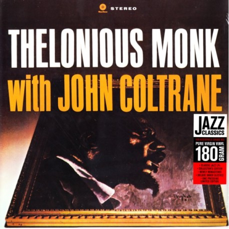 MONK, THELONIOUS WITH COLTRANE, JOHN - THELONIOUS MONK WITH JOHN COLTRANE (1LP) - 180 GRAM PRESSING