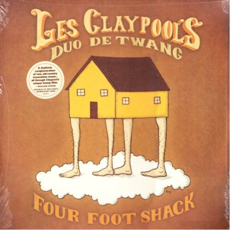 LES CLAYPOOL'S DUO DE TWANG - FOUR FOOT SHACK (2LP+MP3 DOWNLOAD) - WYDANIE AMERYKAŃSKIE