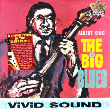 KING, ALBERT - THE BIG BLUES (1LP) - 180 GRAM PRESSING - WYDANIE AMERYKAŃSKIE