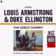 ARMSTRONG, LOUIS & ELLINGTON, DUKE - THE GREAT SUMMIT: RECORDING TOGETHER FOR THE FIRST TIME! (1LP) - 180 GRAM PRESSING
