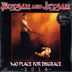 FLOTSAM AND JETSAM - NO PLACE FOR DISGRACE -2014- (2LP) - LIMITED NUMBERED HALLOWEEN ORANGE 180 GRAM VINYL PRESSING EDITION