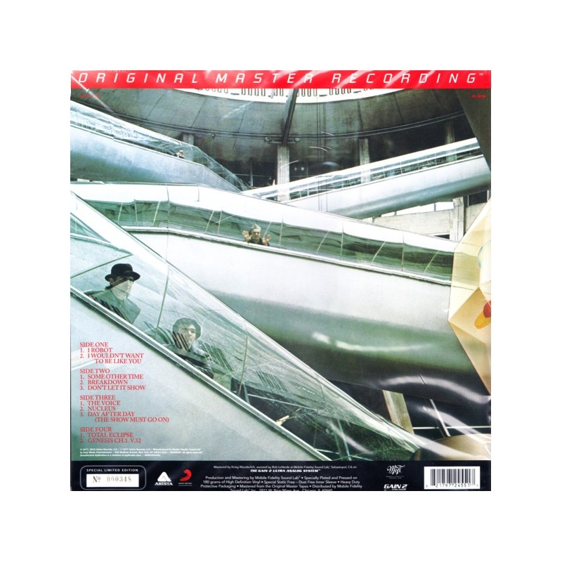 ALAN PARSONS PROJECT - I ROBOT (2 LP) - MFSL 45 RPM ...