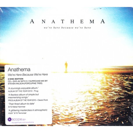 ANATHEMA - WE'RE HERE BECAUSE WE'RE HERE (CD+DVDA)