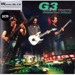 SATRIANI / VAI / PETRUCCI - G3 LIVE IN TOKYO (2 CD)