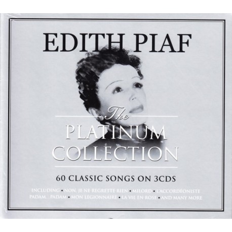 PIAF, EDITH - THE PLATINIUM COLLECTION (3 CD)