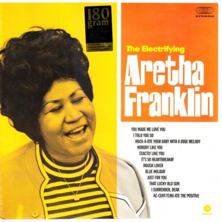 FRANKLIN ARETHA - THE ELECTRIFYING ARETHA FRANKLIN (1 LP) - 180 GRAM PRESSING