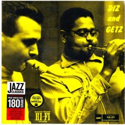 GILLESPIE, DIZZY & GETZ, STAN - DIZ AND GETZ (1 LP) - JAZZ WAX EDITION - 180 GRAM PRESSING 