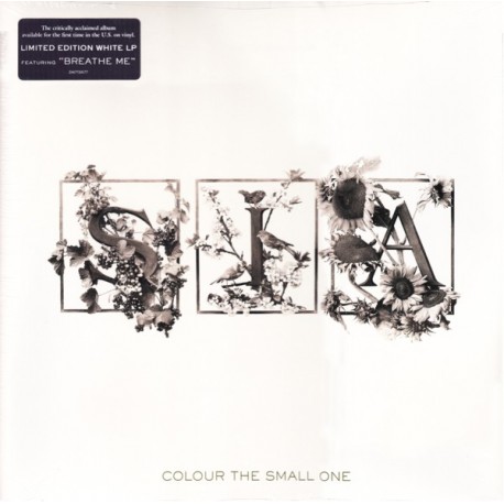 SIA - COLOUR THE SMALL ONE (1 LP) - WHITE VINYL EDITION - 180 GRAM PRESSING - WYDANIE AMERYKAŃSKIE