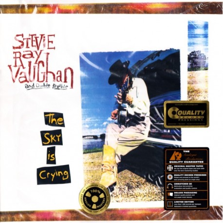 VAUGHAN, STEVIE RAY AND DOUBLE TROUBLE - THE SKY IS CRYING (1 LP) - 180 GRAM PRESSING - WYDANIE AMERYKAŃSKIE