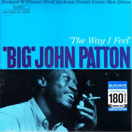 PATTON, 'BIG' JOHN - 'THE WAY I FEEL' (1 LP) - BLUE NOTE 180 GRAM PRESSING