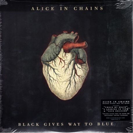 ALICE IN CHAINS - BLACK GIVES WAY TO BLUE (2 LP + CD) - CLEAR VINYL - WYDANIE AMERYKAŃSKIE