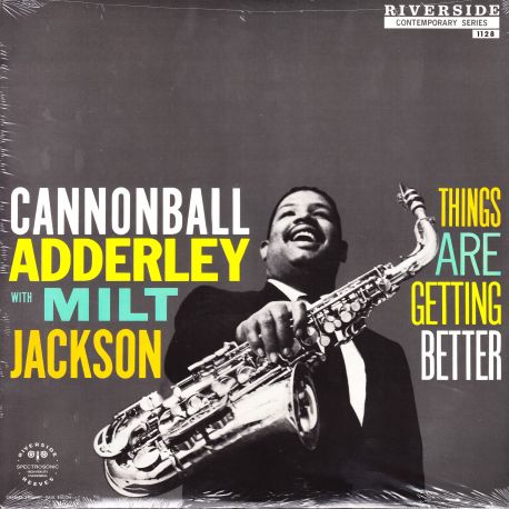 ADDERLEY, CANNONBALL WITH MILT JACKSON - THINGS ARE GETTING BETTER (1 LP) - OJC EDITION - WYDANIE AMERYKAŃSKIE