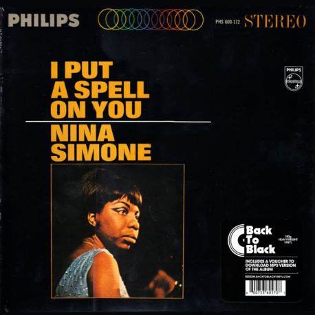 NINA SIMONE - I PUT A SPELL ON YOU (1 LP + MP3 DOWNLOAD) - BACK TO BLACK EDITION - 180 GRAM PRESSING