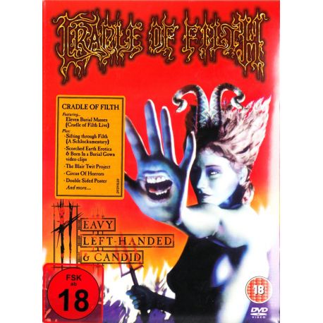 CRADLE OF FILTH - HEAVY LEFT-HANDED AND CANDID (1 DVD)