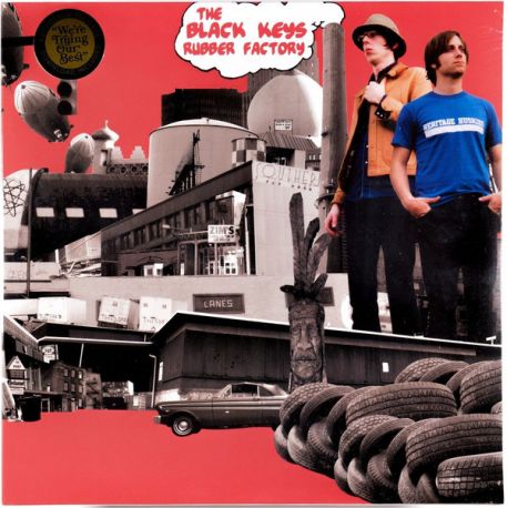 BLACK KEYS, THE - RUBBER FACTORY (1 LP + MP3 DOWNLOAD) - WYDANIE AMERYKAŃSKIE