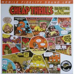 BIG BROTHER & THE HOLDING COMPANY [JANIS JOPLIN] - CHEAP THRILLS (2 LP) - MFSL 45RPM 180 GRAM PRESSING - WYDANIE AMERYKAŃSKIE