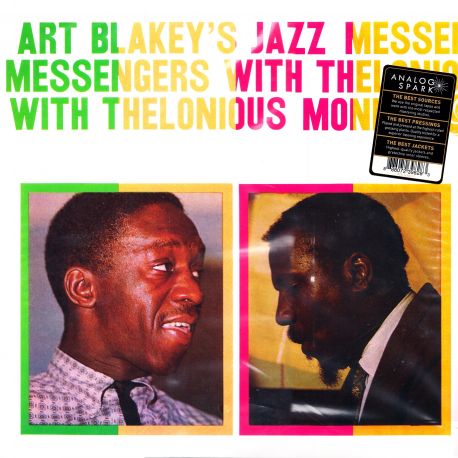 BLAKEY, ART - ART BLAKEY'S JAZZ MESSENGERS WITH THELONIOUS MONK - 180 GRAM PRESSING - WYDANIE AMERYKAŃSKIE