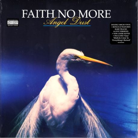 FAITH NO MORE - ANGEL DUST (2 LP) -180 GRAM PRESSING - WYDANIE AMERYKAŃSKIE