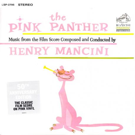 PINK PANTHER, THE [RÓŻOWA PANTERA] - HENRY MANCINI (1 LP) - 50TH ANNIVERSARY PINK VINYL EDITION - WYDANIE AMERYKAŃSKIE