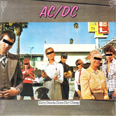 AC/DC - DIRTY DEEDS DONE DIRT CHEAP (1 LP) - WYDANIE AMERYKAŃSKIE 