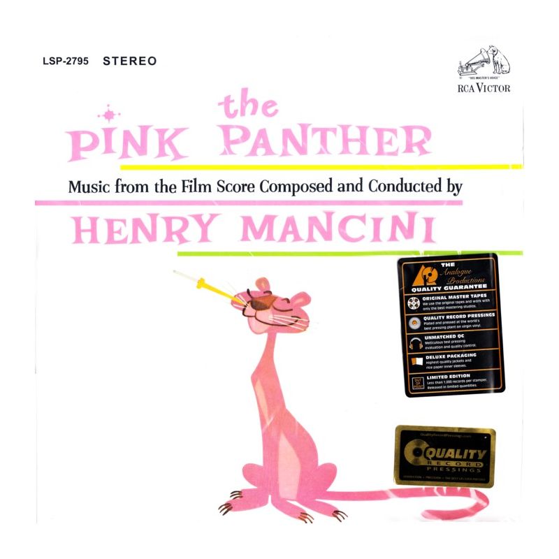 Henry mancini the pink panther. Розовая пантера винил. Henry Mancini the Pink Panther Theme.