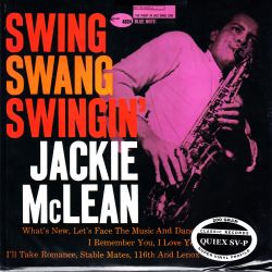 MCLEAN, JACKIE - SWING, SWANG, SWINGIN' (1 LP) - 200 GRAM MONO PRESSING - WYDANIE AMERYKAŃSKIE