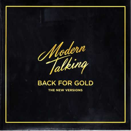 MODERN TALKING - BACK FOR GOLD: THE NEW VERSIONS (1 LP) - LIMITED EDITION - CLEAR VINYL PRESSING