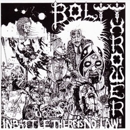 BOLT THROWER - IN BATTLE THERE IS NO LAW (1LP) - LIMITED EDITION 180 GRAM WHITE VINYL PRESSING