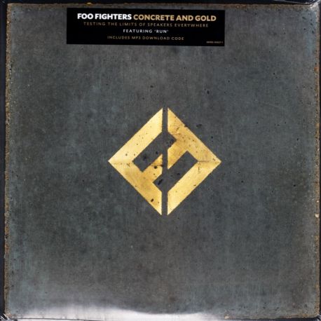 FOO FIGHTERS - CONCRETE AND GOLD (2 LP)