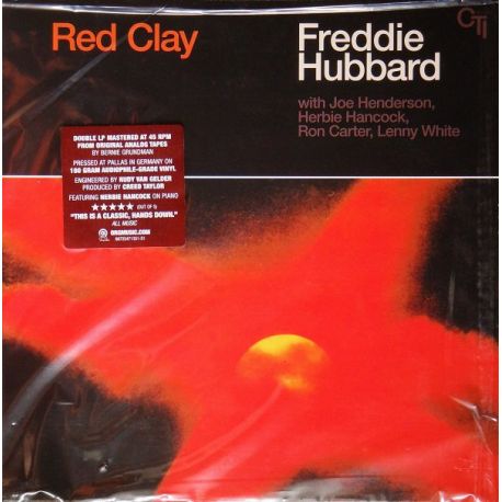 HUBBARD, FREDDIE – RED CLAY (2 LP) - 45 RPM - 180 GRAM PRESSING - WYDANIE AMERYKAŃSKIE