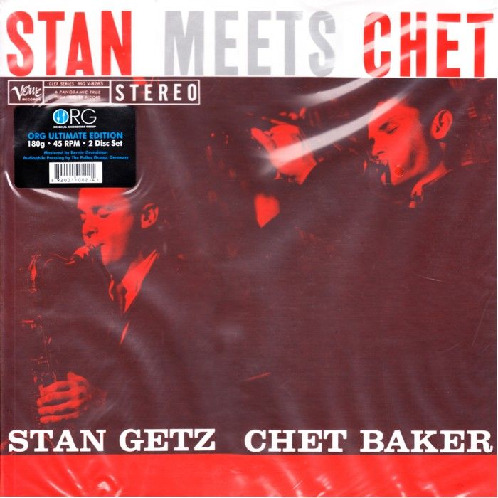 GETZ, STAN & CHET BAKER – STAN MEETS CHET (2 LP) - 45 RPM - 180