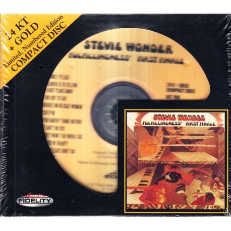 WONDER, STEVIE - FULFILLINGNESS' FIRST FINALE (1 CD) - 24KT GOLD HDCD - WYDANIE AMERYKAŃSKIE
