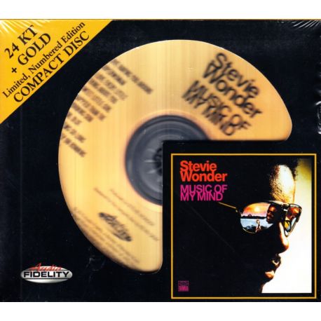 WONDER, STEVIE - MUSIC OF MY MIND (1 CD) - 24KT GOLD HDCD - WYDANIE AMERYKAŃSKIE