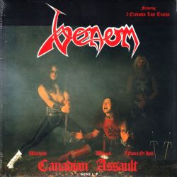 VENOM - CANADIAN ASSAULT (1 LP) DELUXE SPLATTER VINYL EDITION