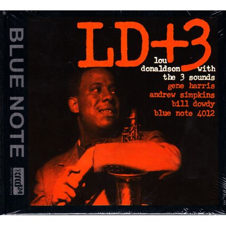 DONALDSON, LOU WITH THE THREE SOUNDS - LD+3 (1 CD) - XRCD24 - WYDANIE AMERYKAŃSKIE