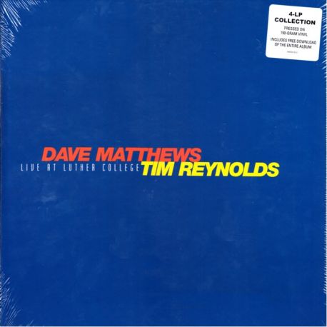 MATTHEWS, DAVE & TIM REYNOLDS - LIVE AT LUTHER COLLEGE (4 LP + MP3 DOWNLOAD) - WYDANIE AMERYKAŃSKIE