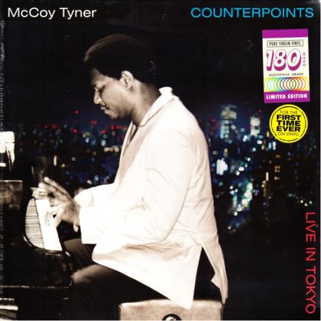 TYNER, MCCOY - COUNTERPOINTS: LIVE IN TOKYO (1 LP) - CONCORD EDITION - 180 GRAM PRESSING