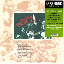 REED, LOU - BERLIN (1 LP)