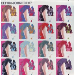 JOHN, ELTON - LEATHER JACKETS (1LP) - CUT OUT